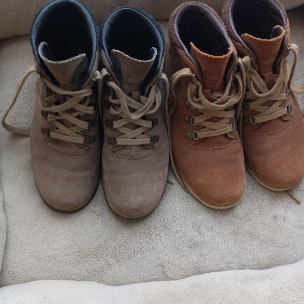 Chaco Men's Frontier Waterproof Chukka Boot, Lace-Up, Size 8.5, Suede (2 PAIRS)